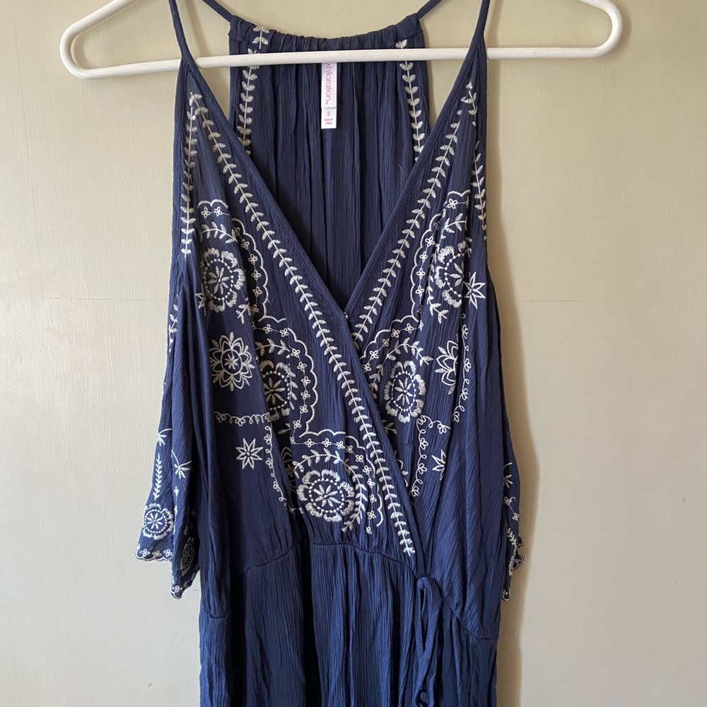 Cold Shoulder Midi Dress